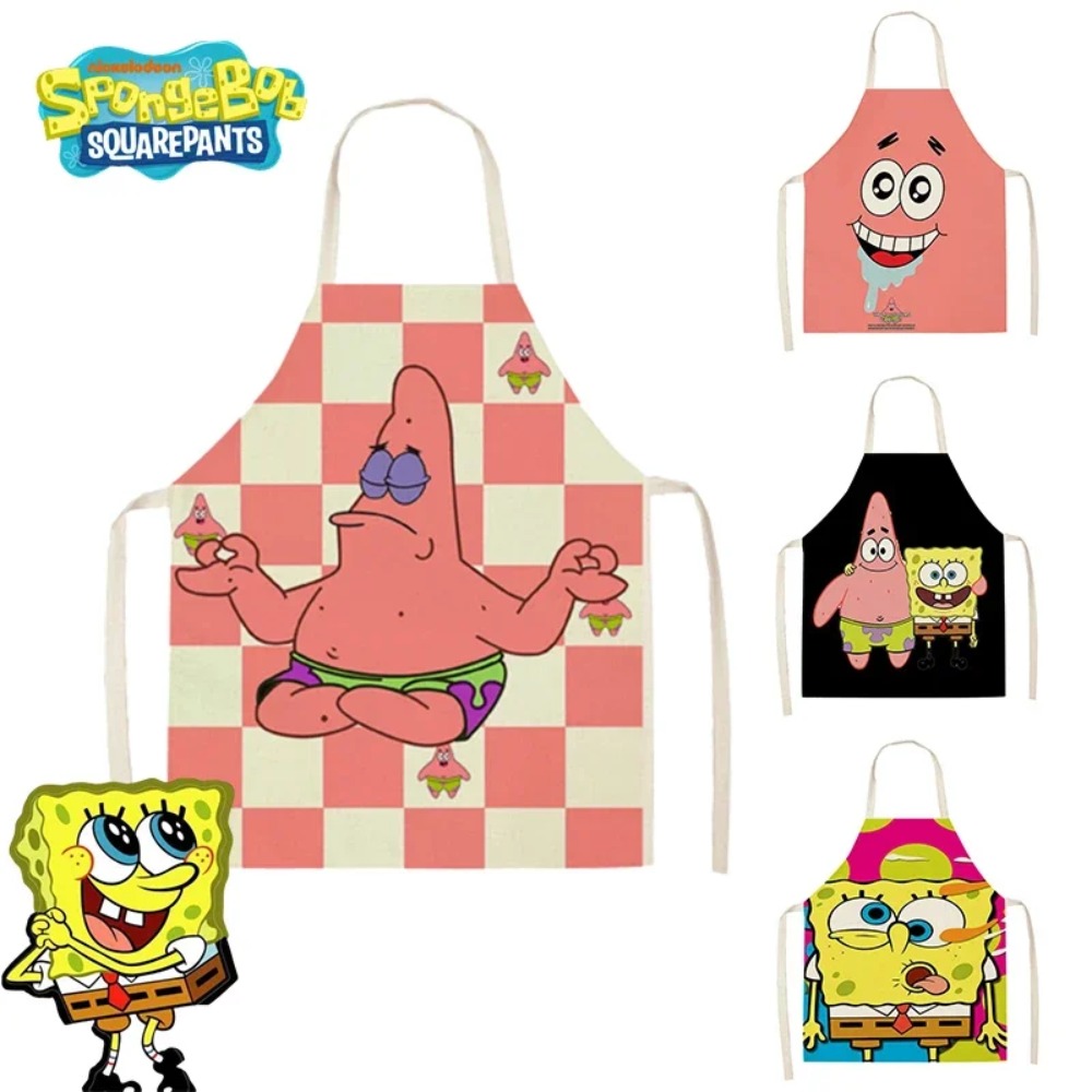 Kitchen Gadgets That Make Life Easier - Fartuchy kuchenne SpongeBob Patrick dla dorosłych,