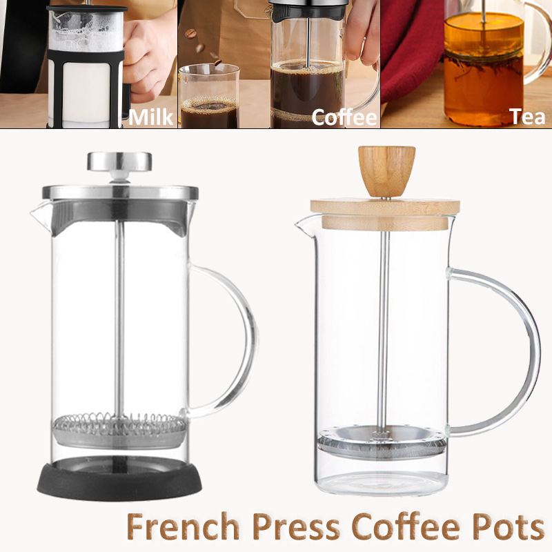 French Press Coffee Maker - 350-1000ml francuska prasa dzbanek do kawy