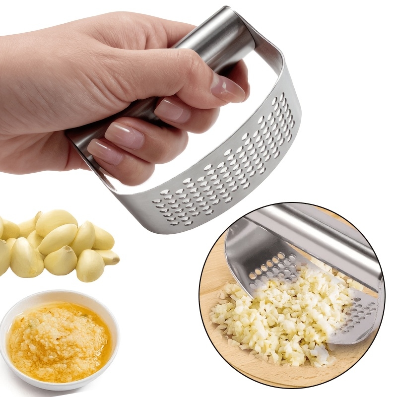 Kitchen Gadgets That Are Useful - Ręczna praska do czosnku ze stali