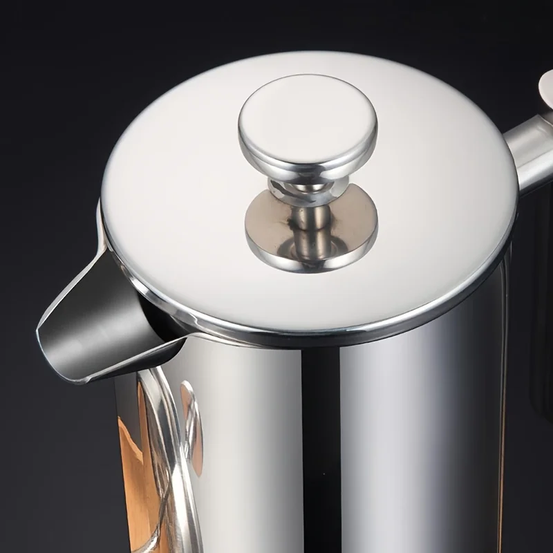 French Press Coffee Maker - Elegancki French Press do kawy ze