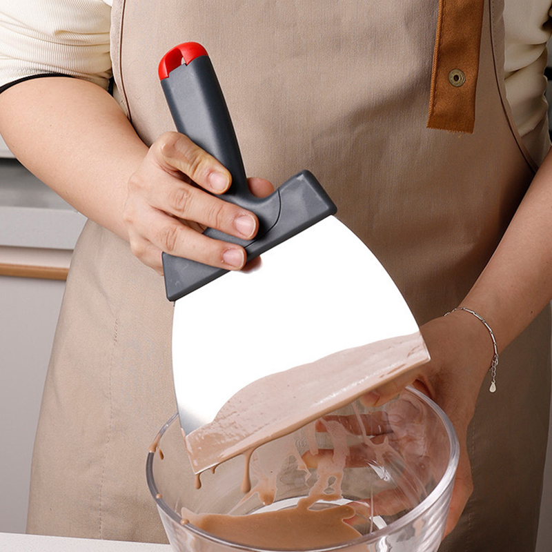 Kitchen Gadgets That Make Life Easier - Szpatułka ze stali nierdzewnej do ciasta,
