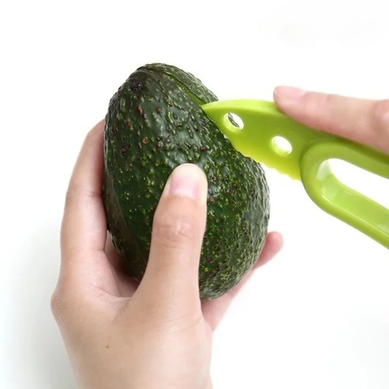 Avocado Slicer Tool - 1 szt. 3 w 1 Zielony