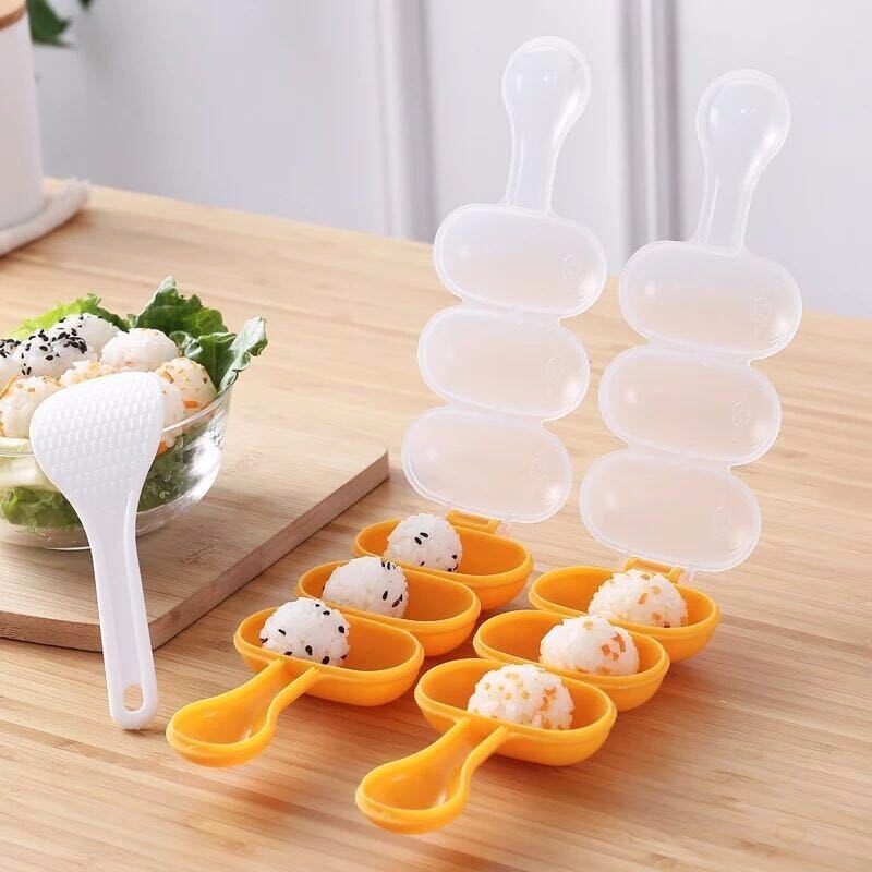 Kitchen Gadgets For Kids - Forma do samodzielnego przygotowywania kulek ryżowych
