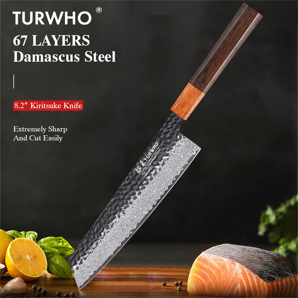 Kitchen Gadgets Japanese - TURWHO 8,2-calowy japoński nóż szefa kuchni