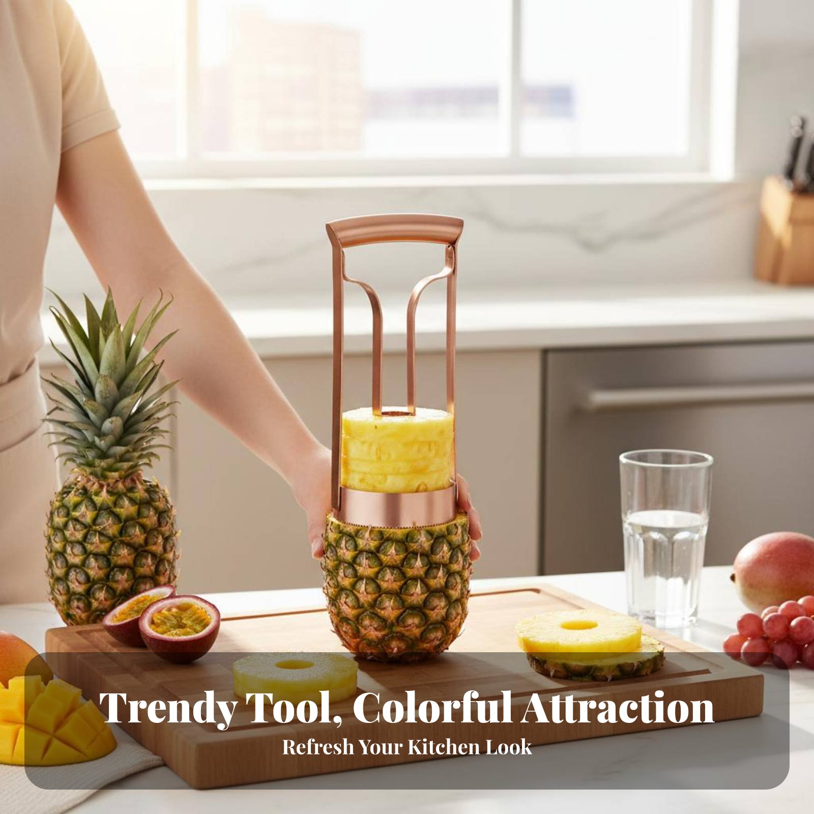 Narzędzie do krojenia ananasa  – Kitchen Gadgets Tools recenzja i cena