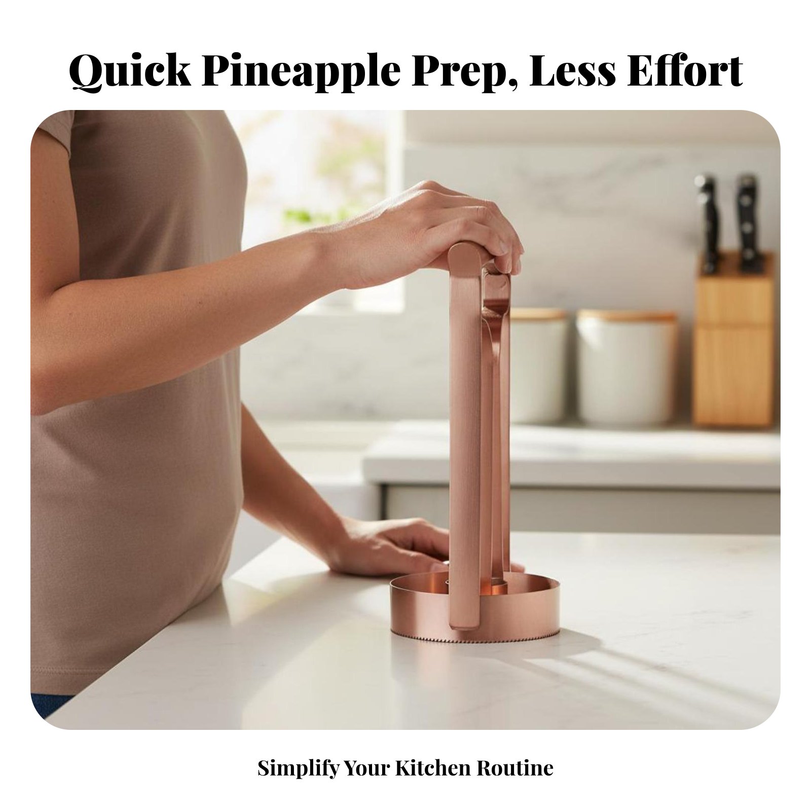 Narzędzie do krojenia ananasa  – Kitchen Gadgets Tools recenzja i cena