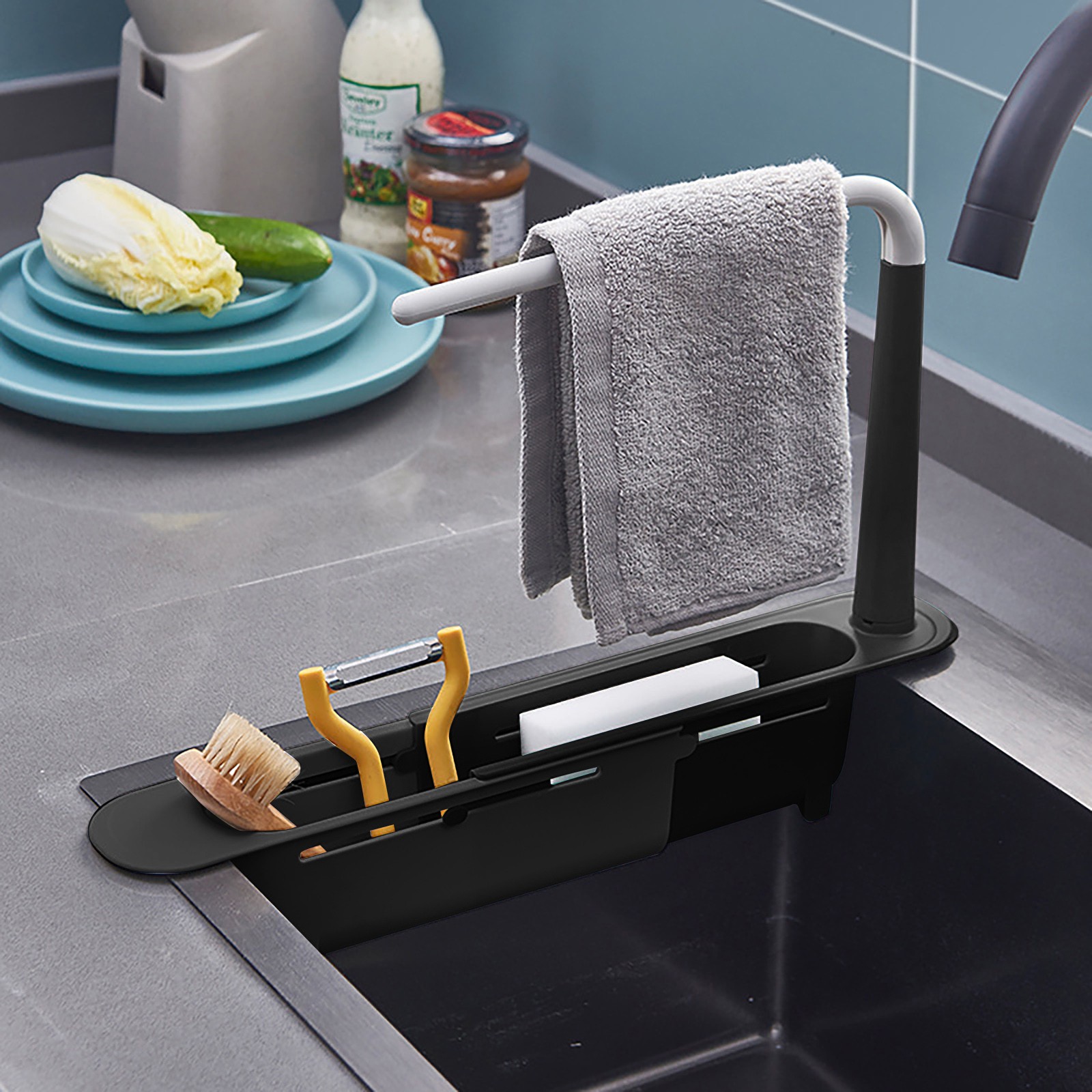 Eleskopowy półka nad zlewozmyw – Kitchen Gadgets Holder recenzja i cena