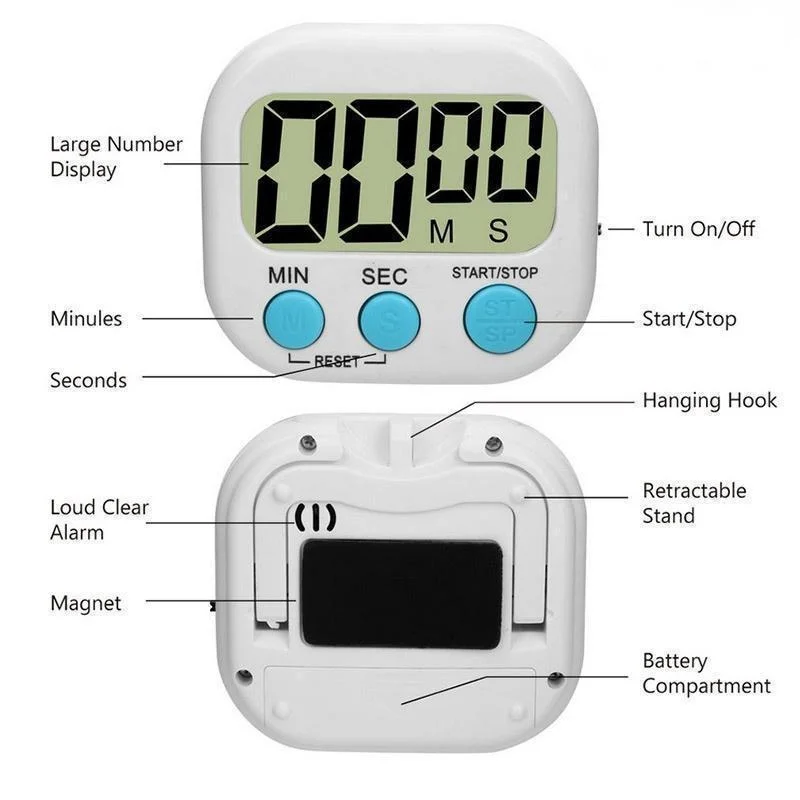 Mini Cyfrowy Timer Kuchenny Du – Kitchen Gadgets Smart recenzja i cena