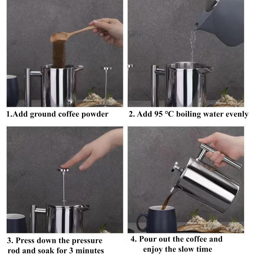 French Press do kawy, stal nie – French Press Coffee Maker recenzja i cena