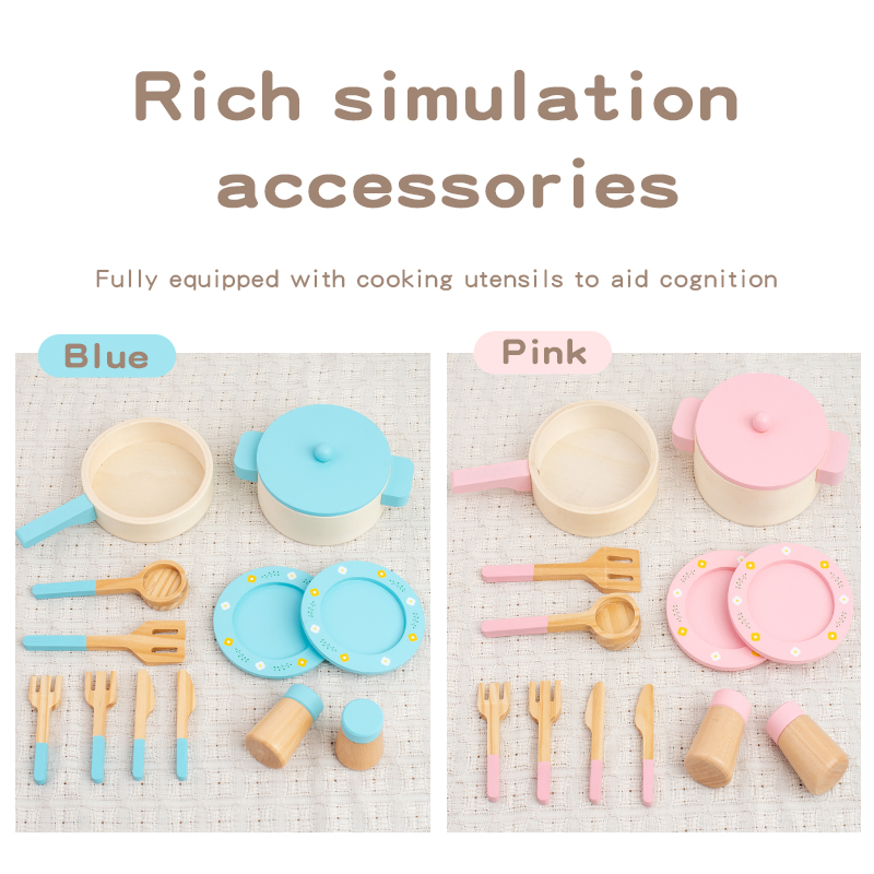 Drewniany zestaw kuchenny dla  – Kitchen Gadgets For Kids recenzja i cena