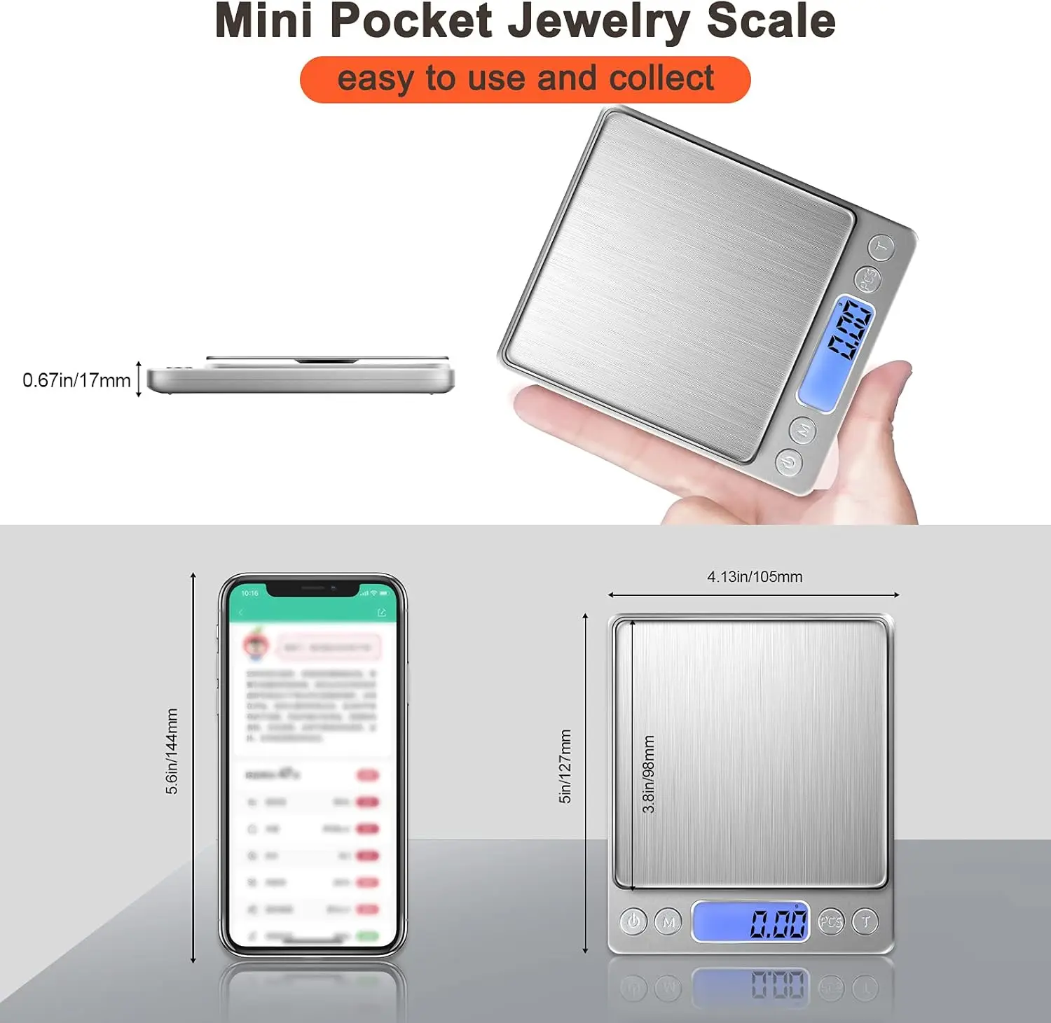 Cyfrowa waga jubilerska LCD 3k – Kitchen Gadgets Smart recenzja i cena