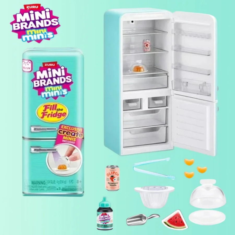 ZURU 5 Surprise Mini Fridge Ba – Kitchen Gadgets For Kids recenzja i cena