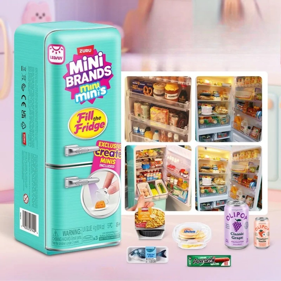 ZURU 5 Surprise Mini Fridge Ba – Kitchen Gadgets For Kids recenzja i cena